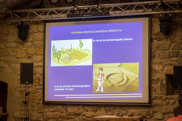 Prezentace archeologické památkové péče v rámci přednáškového bloku jednohubek, MDA 2017
