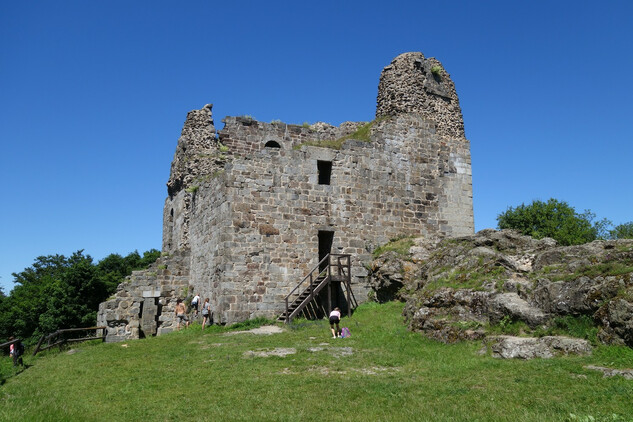 Areál hradu Přimda